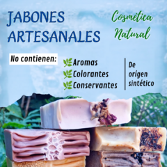 PROMO X 6 JABONES ARTESANALES a elección con 15 % desc.