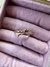 Anillo serpiente zirconias intercaladas