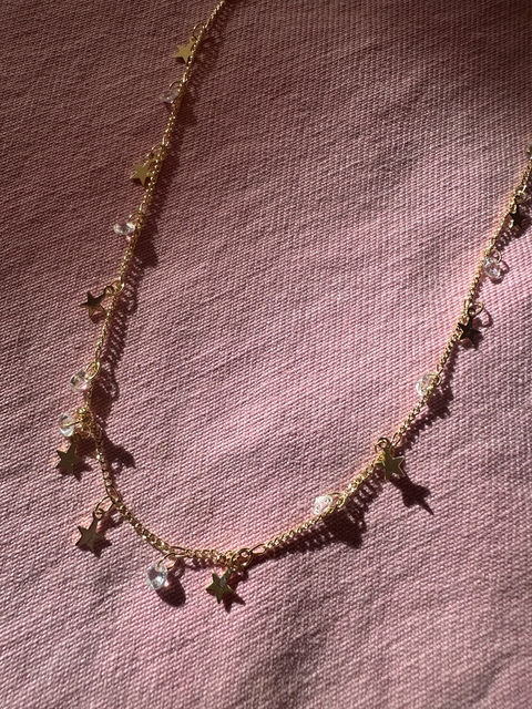 Choker estrellas y zirconias