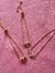 Pulsera corazón zirconias mini en internet