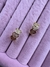 Arracadas mini corazones con zirconias