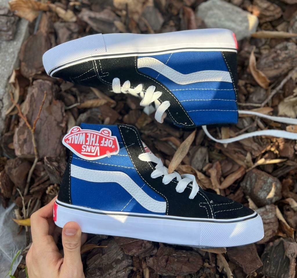 vans botitas azules