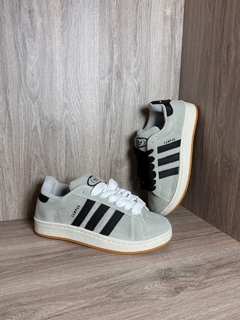 Adidas Campus Gris Negro