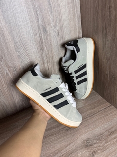 Adidas Campus Gris Negro