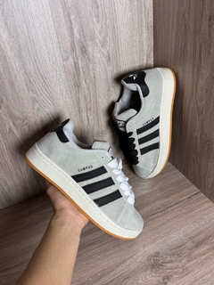 Adidas Campus Gris Negro - Kham Store