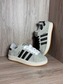 Adidas Campus Gris Negro - Kham Store
