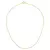 COLAR INFANTIL BOLINHAS DIAMANTADAS BANHADO A OURO