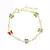 PULSEIRA INFANTIL BORBOLETAS COM PÉROLAS