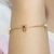 BRINCO E PULSEIRA DE FLOR TULIPA RESINADA na internet