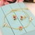 BRINCO E PULSEIRA DE FLOR TULIPA RESINADA - Duas Amoras
