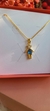 Colar Pingente Menino Pedra Banhado a Ouro - comprar online