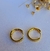 Argolinha Banho de Ouro 18k + Zirconia Cristal + Vidro Lapidado ( Adulto ) na internet