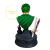 Imagem do Busto Roronoa Zoro - One Piece em Resina 30 cm com Espadas