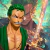 Imagem do Busto Roronoa Zoro - One Piece em Resina 30 cm com Espadas