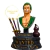 Busto Roronoa Zoro - One Piece em Resina 30 cm com Espadas - Conclave Geek Colecionáveis 