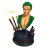 Busto Roronoa Zoro - One Piece em Resina 30 cm com Espadas na internet