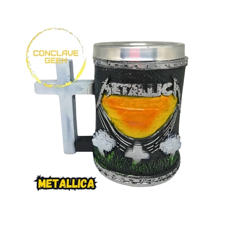 Caneca de Chopp 3D Metallica - Master of Puppets