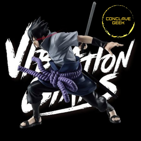 Action Figure Sasuke Uchiha - Naruto Shippuden III - Vibration Stars