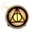 Luminária Harry Potter HP Geek Abajur LED 12x5 cm
