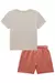 Conjunto de Camiseta e Bermuda em Malha Bicolor Luc.boo na internet