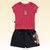 Conjunto Blusa e Short Minnie Fakini. na internet