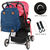 Mochila de Maternidade Azul Alice Laço Bebê
