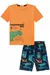 Conjunto de Camiseta e Bermuda em Nylon Ergonomic Luc.boo na internet
