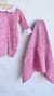 Saida de Maternidade Tricot Mellini Rosa - Fofinhos Baby