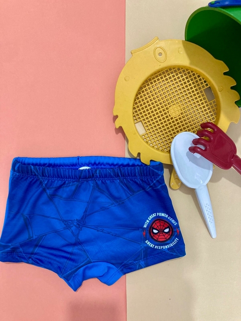 Sunga com Proteção UV 50+ Homem Aranha Fakini