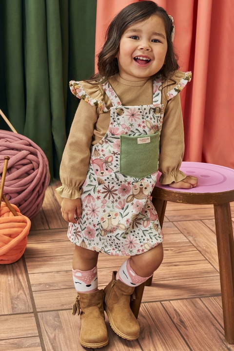 Meia 3/4 Raposinha Kukiê