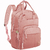 Mochila de Maternidade Rosa Alice Laço Bebê