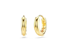 Aros Pendientes Swarovski Matrix Talla redonda Blancos con Baño tono oro en internet