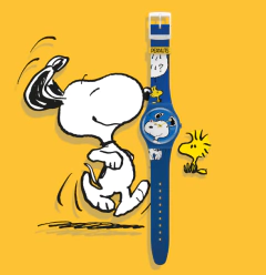 Reloj Swatch Hee Hee Hee x Peanuts en internet