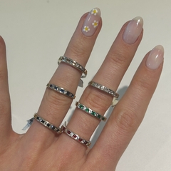 Anillo medio sin fin fino - comprar online