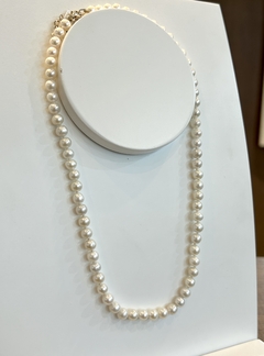 Collar símil perlas