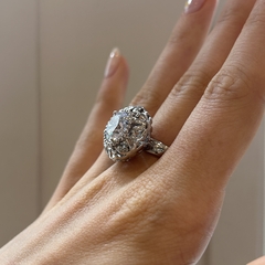 Anillo de plata con cubic central - comprar online
