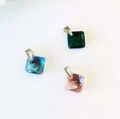 Dije princess cut 11 mm