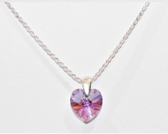 Dije corazón cristal 10 mm - comprar online