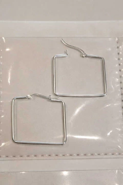 Aros argolla cuadrada, rectangular o triangular - comprar online