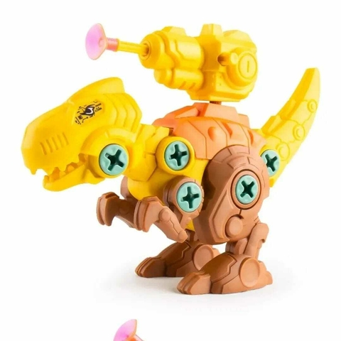 Dino com flecha e ferramentas T-REX