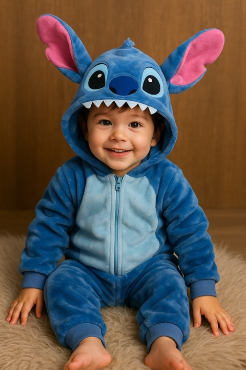 Macacão Pijama Kigurumi Plush - STITCH - comprar online