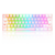 TECLADO MECANICO GAMER DRACONIC PRO RGB ROSA E BRANCO (SWITCH MARRON ABNT2)