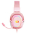 HEADSET GAMER ZEUS X ROSA RGB - SNOVA STORE