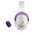 HEADSET GAMER ZEUS X BRANCO COM ROXO RGB - SNOVA STORE
