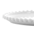 Conjunto 4 Pratos de Porcelana Coração Beads Branco 17cm x 15cm x 2cm - Wolff - Fabule Home