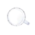 Caneca de Vidro Borossilicato Resistente ao Calor Stripes 125ml - Lyor - Fabule Home