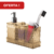 Kit Banheiro Glamour Âmbar Plástico Cristalino 4pcs - Plasutil - comprar online