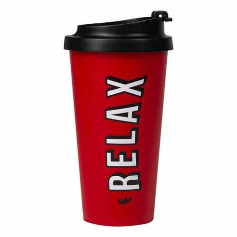 Copo Com Tampa Para Viagem Coleção Relax 500ml - Uatt