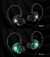 QKZ AK6 fone de ouvido com fio com microfone, cobre driver, fone de ouvido espor