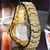 Imagem do MISSFOX-Relógio clássico de diamante Ice Out para homem, moda Hip Hop, marca s